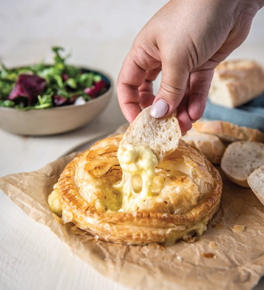 Baked Camembert Pithivier P.E. foods