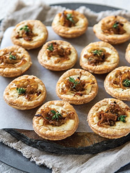 Caramelised Onion Tartlets - P.E. foods